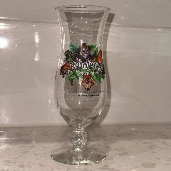 Rainforest Cafe Vancouver Vintage Poco Grande Collectible Glass - Picture 1 of 2
